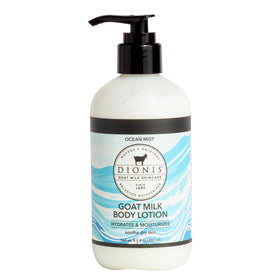 Dionis Goat Milk Lotion Ocean Mist front view with pump