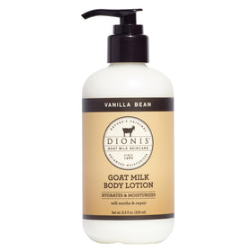 Dionis Goat Milk Lotion Vanilla Bean 8.5 oz pump front view