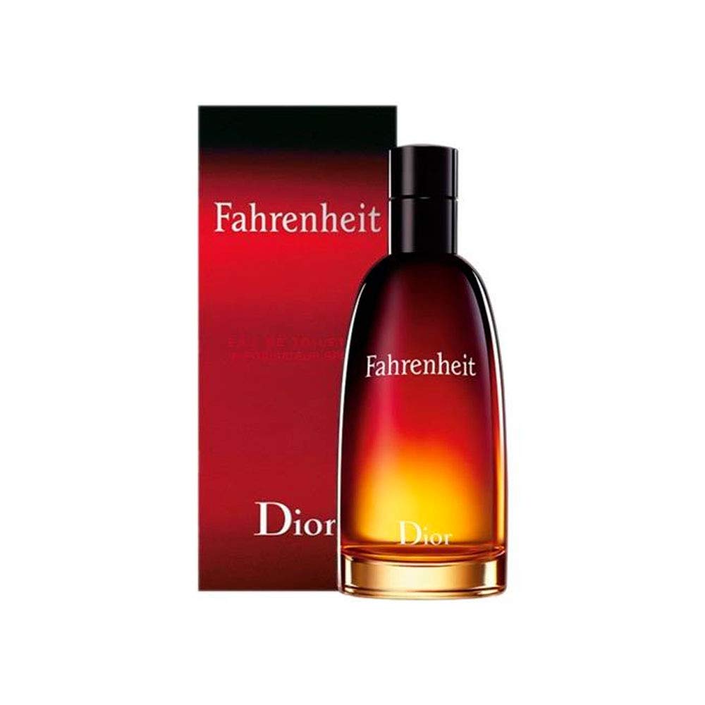 Dior Fahrenheit Eau De Toilette Spray 3.4 oz bottle with packaging