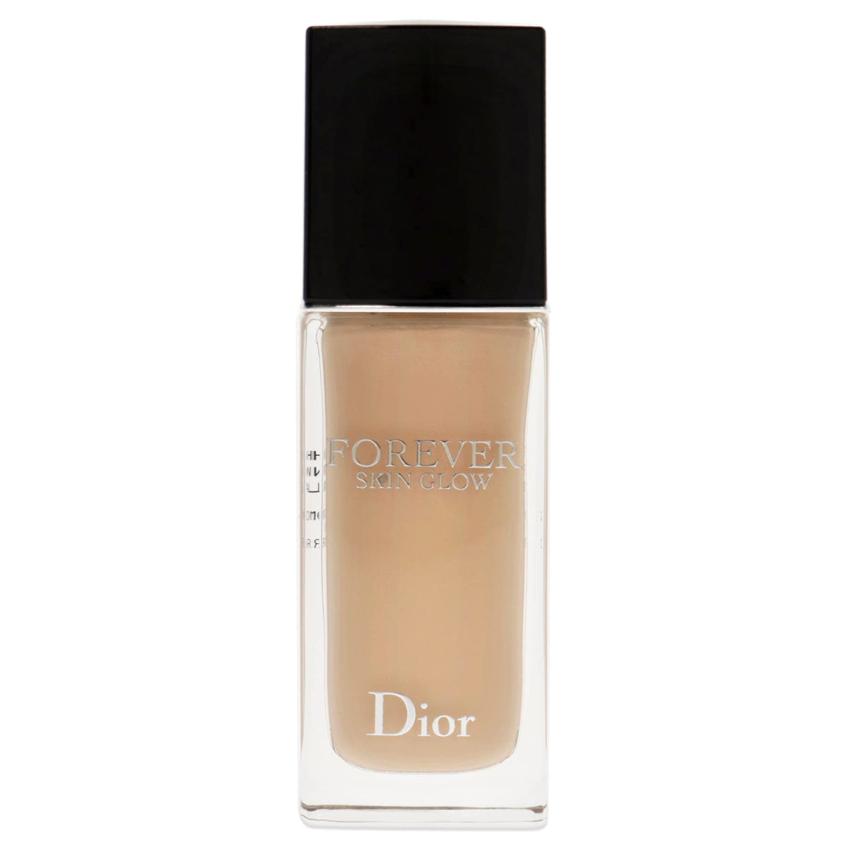 Dior Forever Skin Glow Foundation bottle side view showing texture