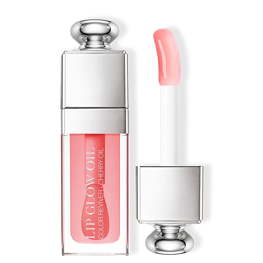 Dior Glossy Lip Color Pink front view with applicator