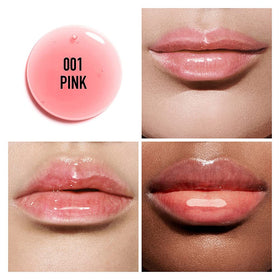 Dior Glossy Lip Color Pink with cherry oil ingredients