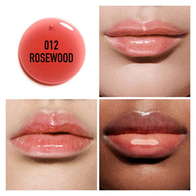 Dior Lip Glow Oil 012 Rosewood in lifestyle setting