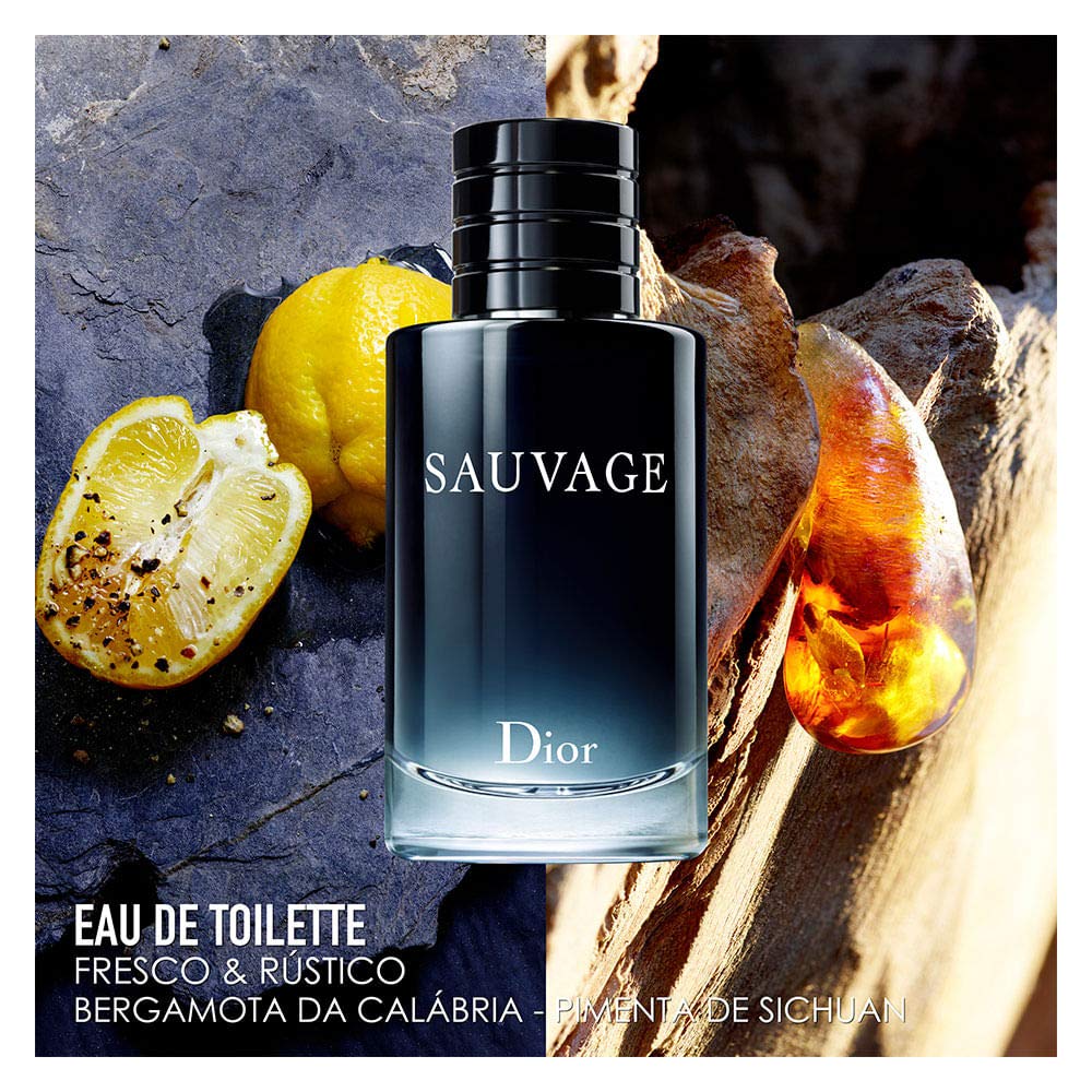 Dior Sauvage Eau De Toilette Spray 60 mL bottle with packaging