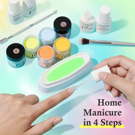 Dip powder recycling tray from AZUREBEAUTY kit