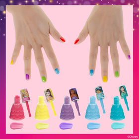 Display of Townley Girl nail polish set showcasing vibrant colours