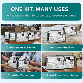 Disposable razors included in TREKTOTE Hygiene Kit
