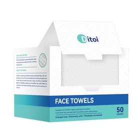 Ditoi Disposable Face Towels XXL front view in packaging