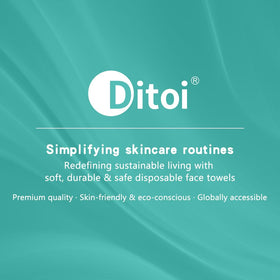 Ditoi Face Towels XXL used for makeup removal