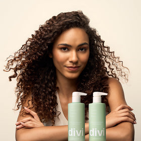 Divi Hydrating Shampoo bottle back view