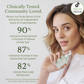 divi Scalp Serum 30ml side view showing packaging