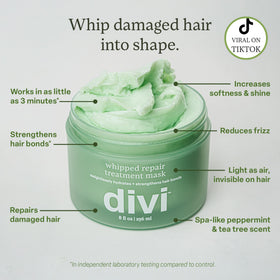 Divi Whipped Repair Mask 8 oz back view