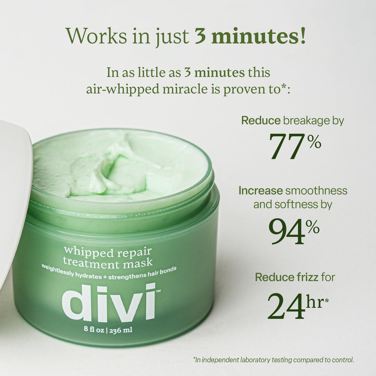Divi Whipped Repair Mask packaging details