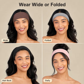 DiyJibb headband worn during yoga session
