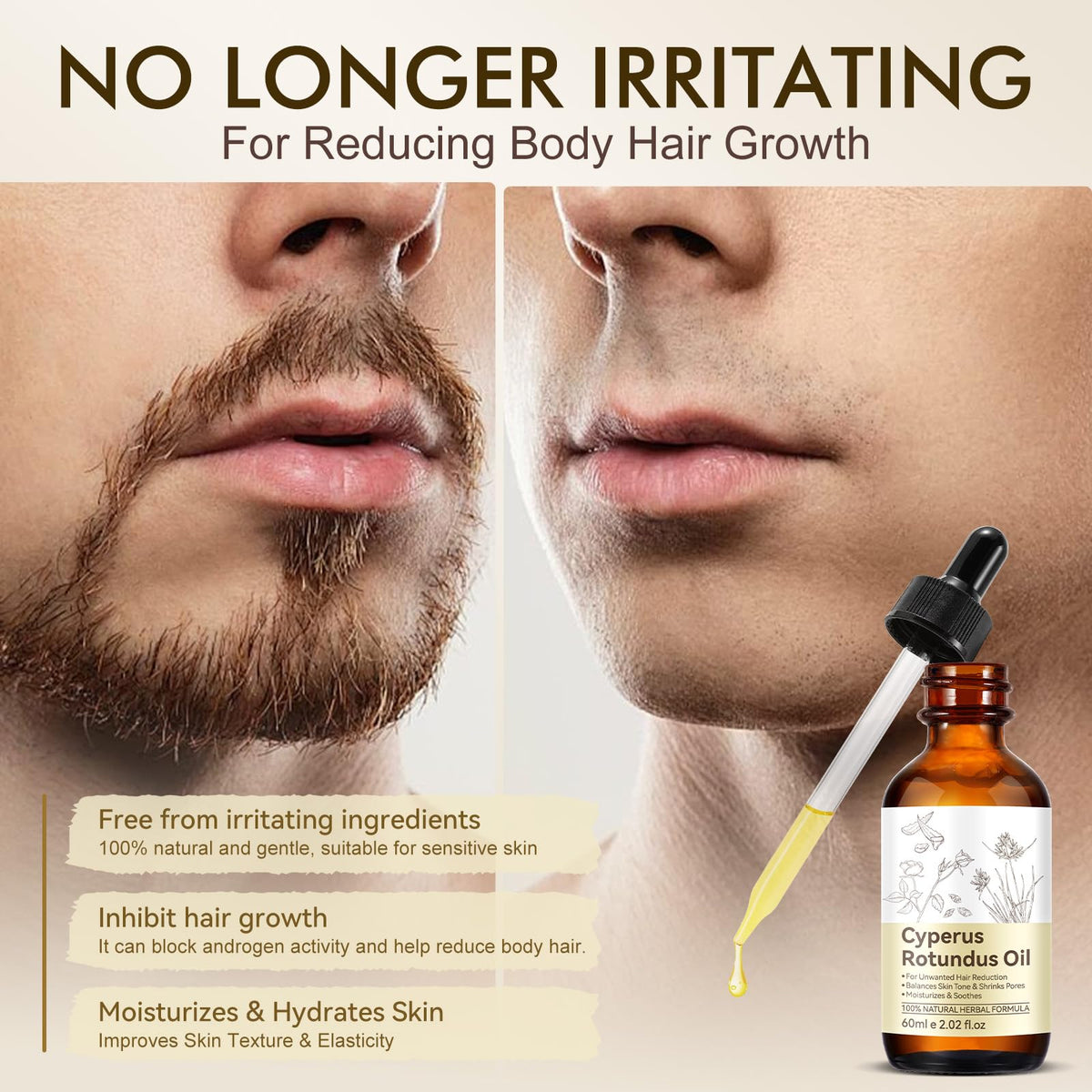 DLOMFVFQ Cyperus Rotundus Oil application on skin