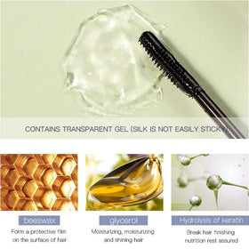 DMLNN Flyaway Hair Fixing Stick demonstrating use on hair