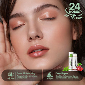 Dmsky lip balm coconut flavour tube close-up