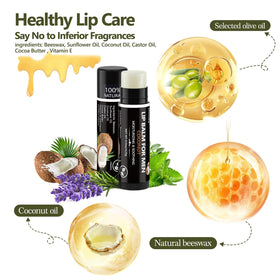 Dmsky peppermint lip balm tube front view