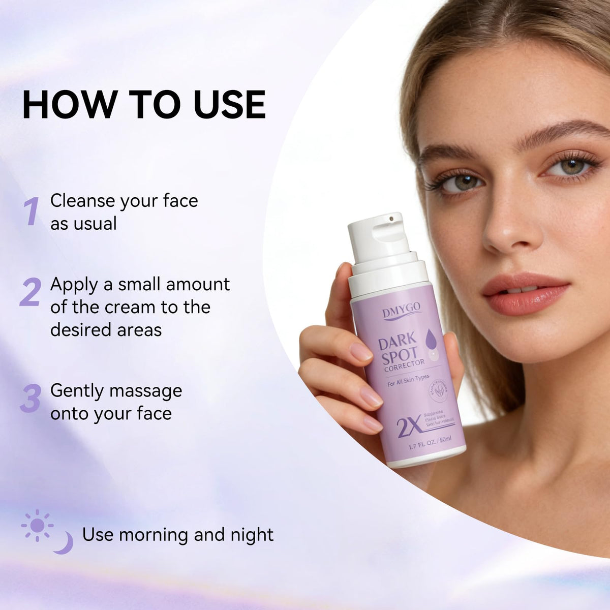 DMYGO Dark Spot Remover Serum packaging details
