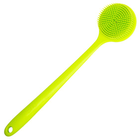 DNC Silicone Back Scrubber front view in green