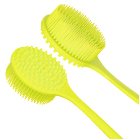 DNC Silicone Back Scrubber showing ergonomic handle