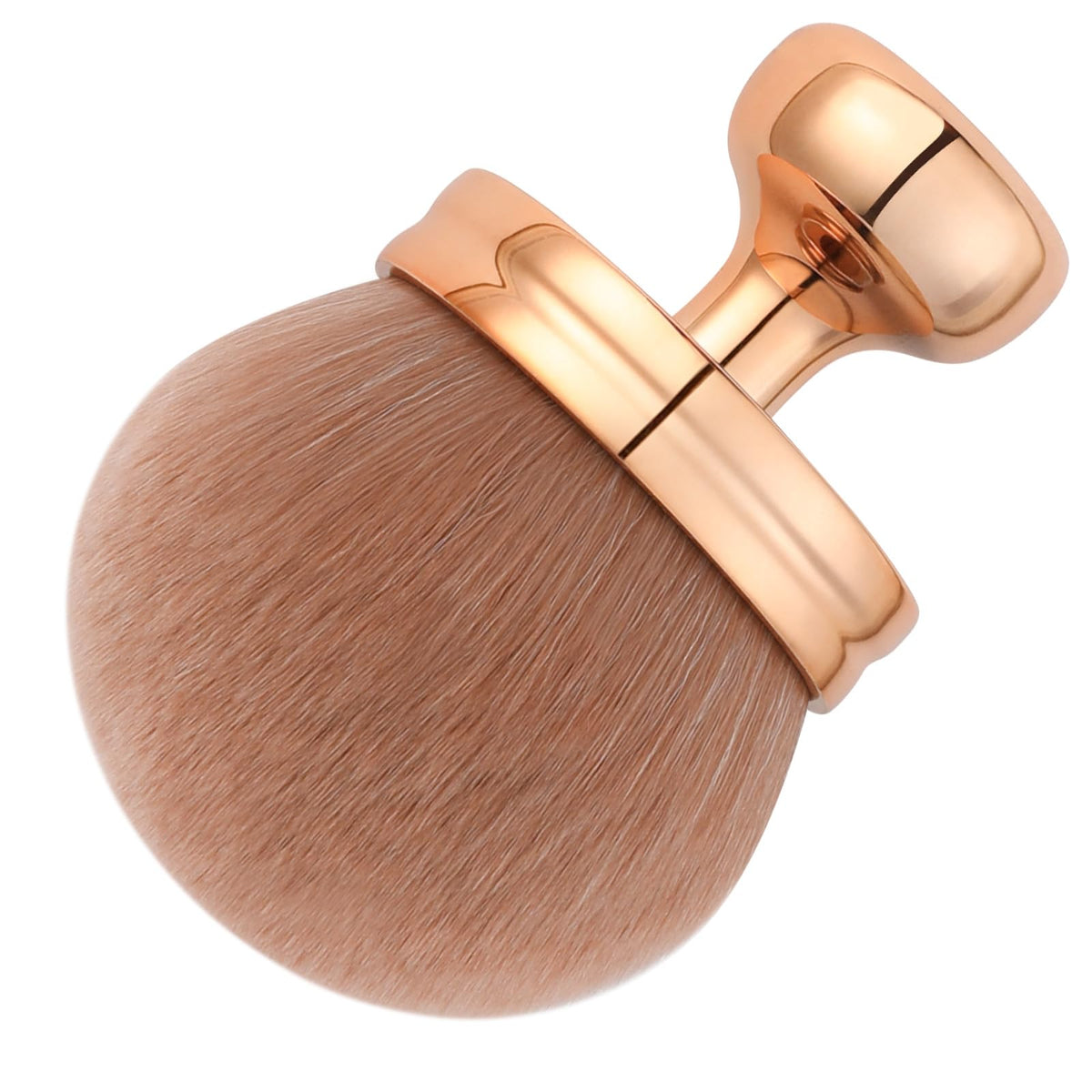docolor Extra Large Kabuki Body Brush front view with 3-inch head