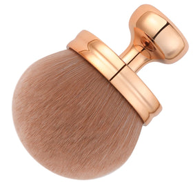 docolor Extra Large Kabuki Body Brush front view with 3-inch head