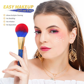 docolor Makeup Brush Set ergonomic handles close-up