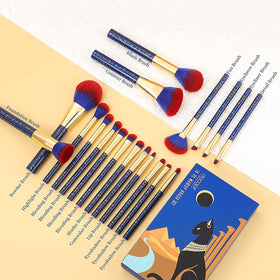 docolor Makeup Brush Set featuring premium synthetic bristles