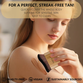 docolor Self Tanner Brush with soft vegan bristles