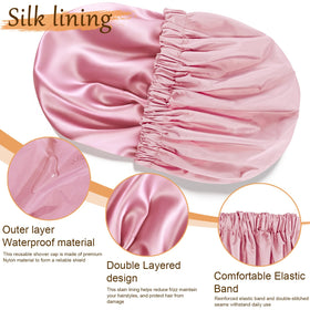 Doitory Shower Cap displayed with packaging