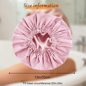 Doitory Shower Cap showcasing elastic band fit
