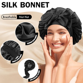 Doitory Silk Bonnet double-layer design