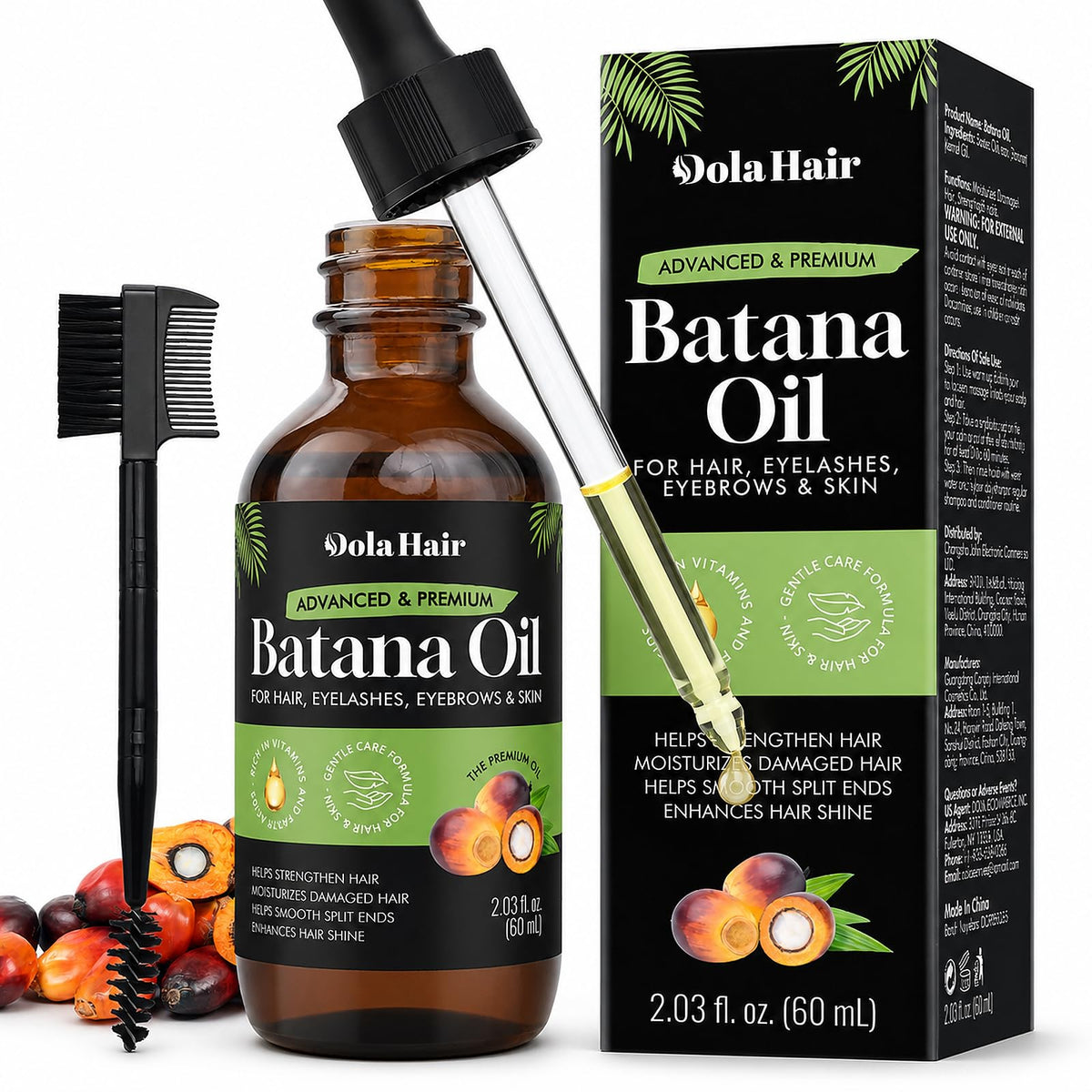 Dolahair Batana Oil 60 mL front view