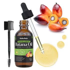 Dolahair Batana Oil 60 mL on a wooden surface