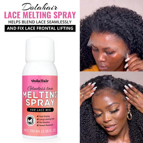 Dolahair Dark Brown Lace Tint Mousse front view