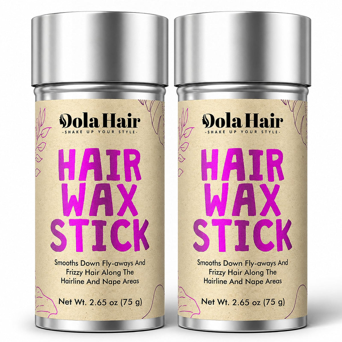 Dolahair Hair Wax Stick 2.7 Oz front view