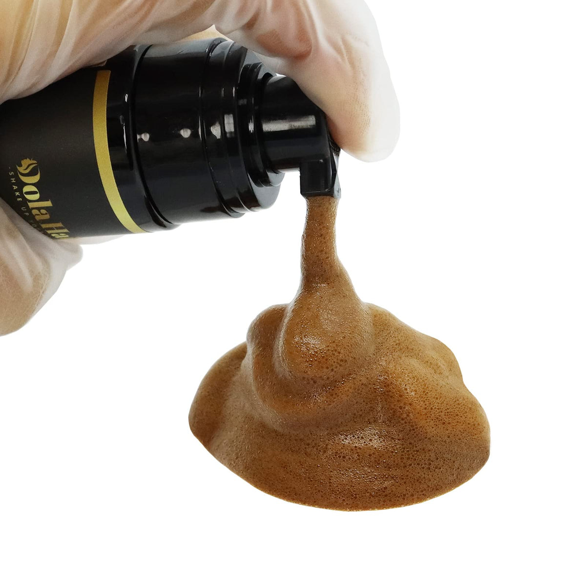Dolahair Hair Wax Stick and Edge Control side by side