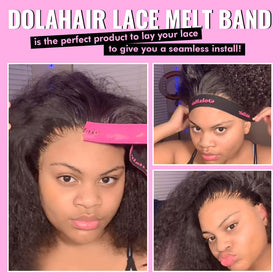 Dolahair Lace Glue application process illustration