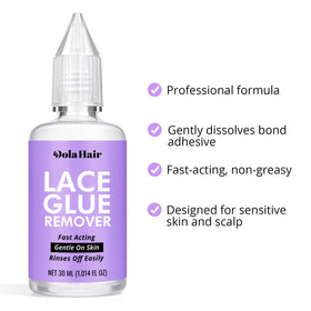 Dolahair Lace Glue Kit usage demonstration