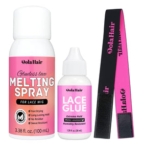 Dolahair Lace Melting Spray Kit front view 200g