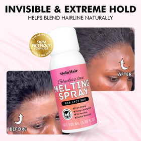 Dolahair Lace Melting Spray nozzle close-up