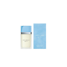 Dolce&Gabbana Light Blue bottle with leather lining detail