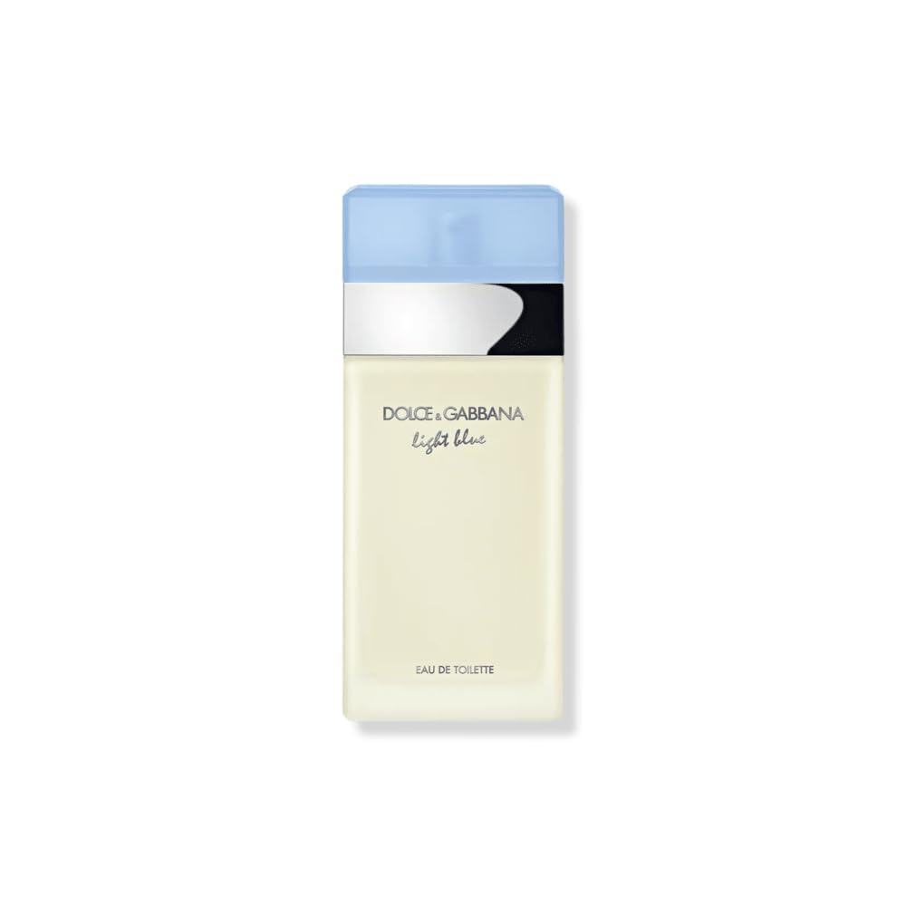 Dolce&Gabbana Light Blue Eau De Toilette front view with aquamarine stopper