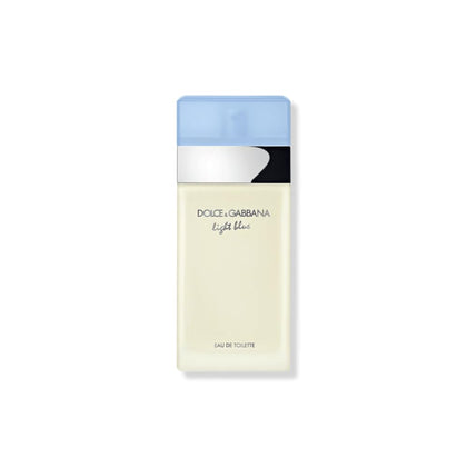 Dolce&Gabbana Light Blue Eau De Toilette front view with aquamarine stopper