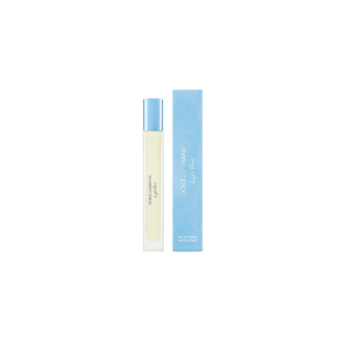 Dolce&Gabbana Light Blue Eau De Toilette Travel Spray 10 ml bottle side view