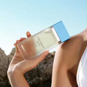 Dolce&Gabbana Light Blue fragrance in lifestyle setting