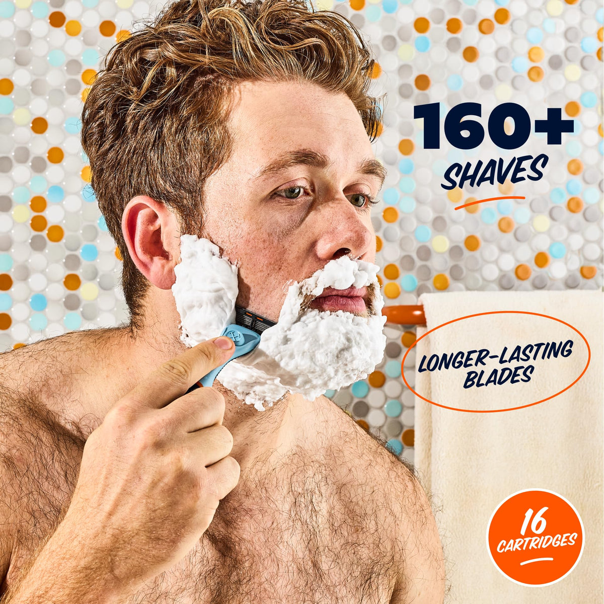 Dollar Shave Club razor refill packaging