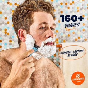 Dollar Shave Club razor refill packaging