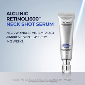 DOMINAS Retinol Neck Shot Serum 30ml bottle with label